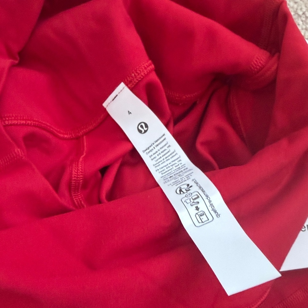 NWT Lululemon Align High-Rise Pant 25" Dark Red - Picture 9 of 9
